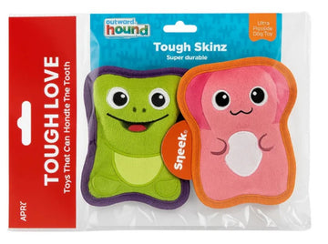 Outward Hound Frog Axolotl Dog Toy - Multicolor